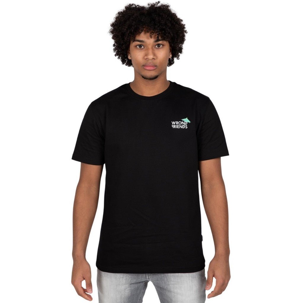 WRONG FRIENDS TULUM T-SHIRT T-SHIRTS BLACK