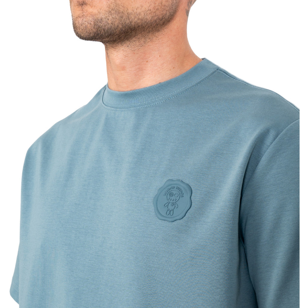 WRONG FRIENDS URANDI T-SHIRT T-SHIRTS BLUE