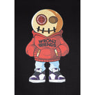 WRONG FRIENDS VALENCIA HOODIE HOODIES BLACK/RED
