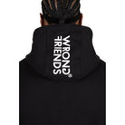 WRONG FRIENDS VALENCIA HOODIE HOODIES BLACK/RED