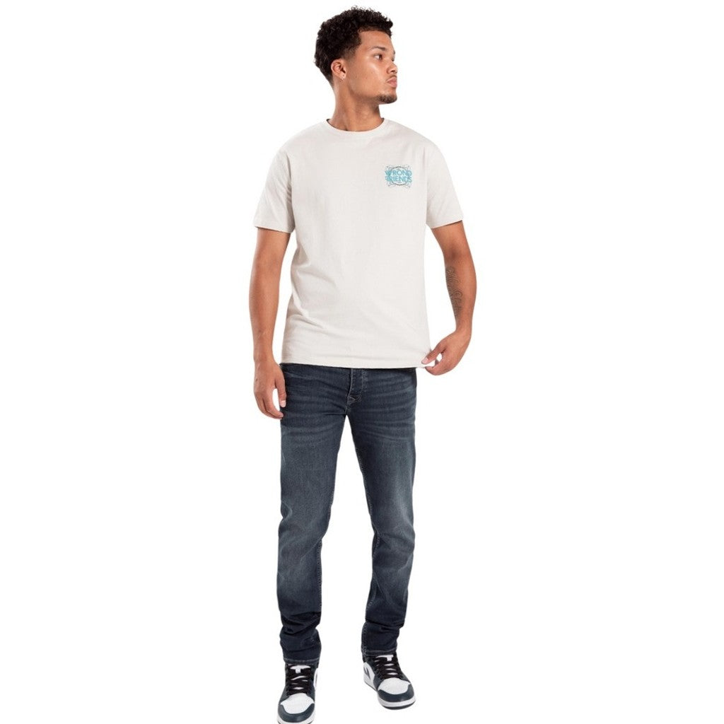 WRONG FRIENDS VARNA T-SHIRT T-SHIRTS LIGHT GREY