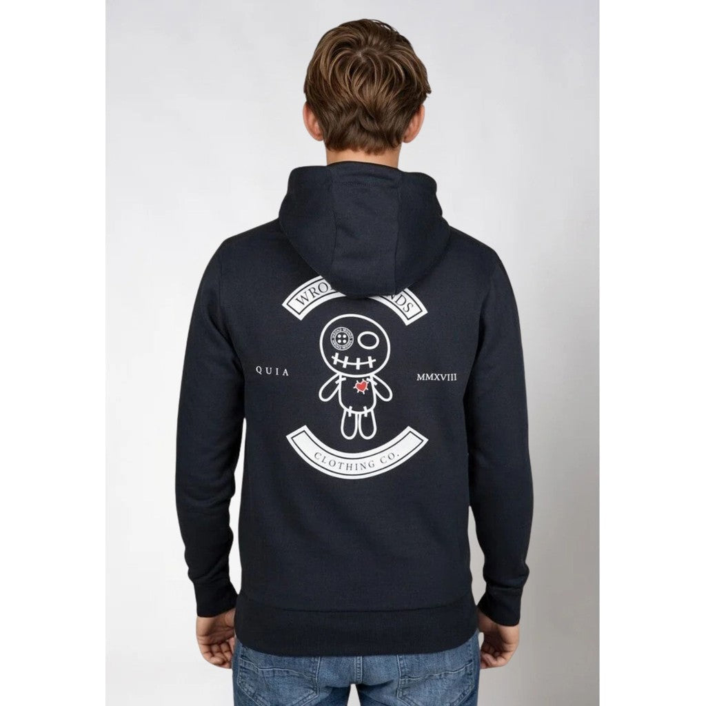 WRONG FRIENDS VERONA HOODIE HOODIES ANTHRACITE