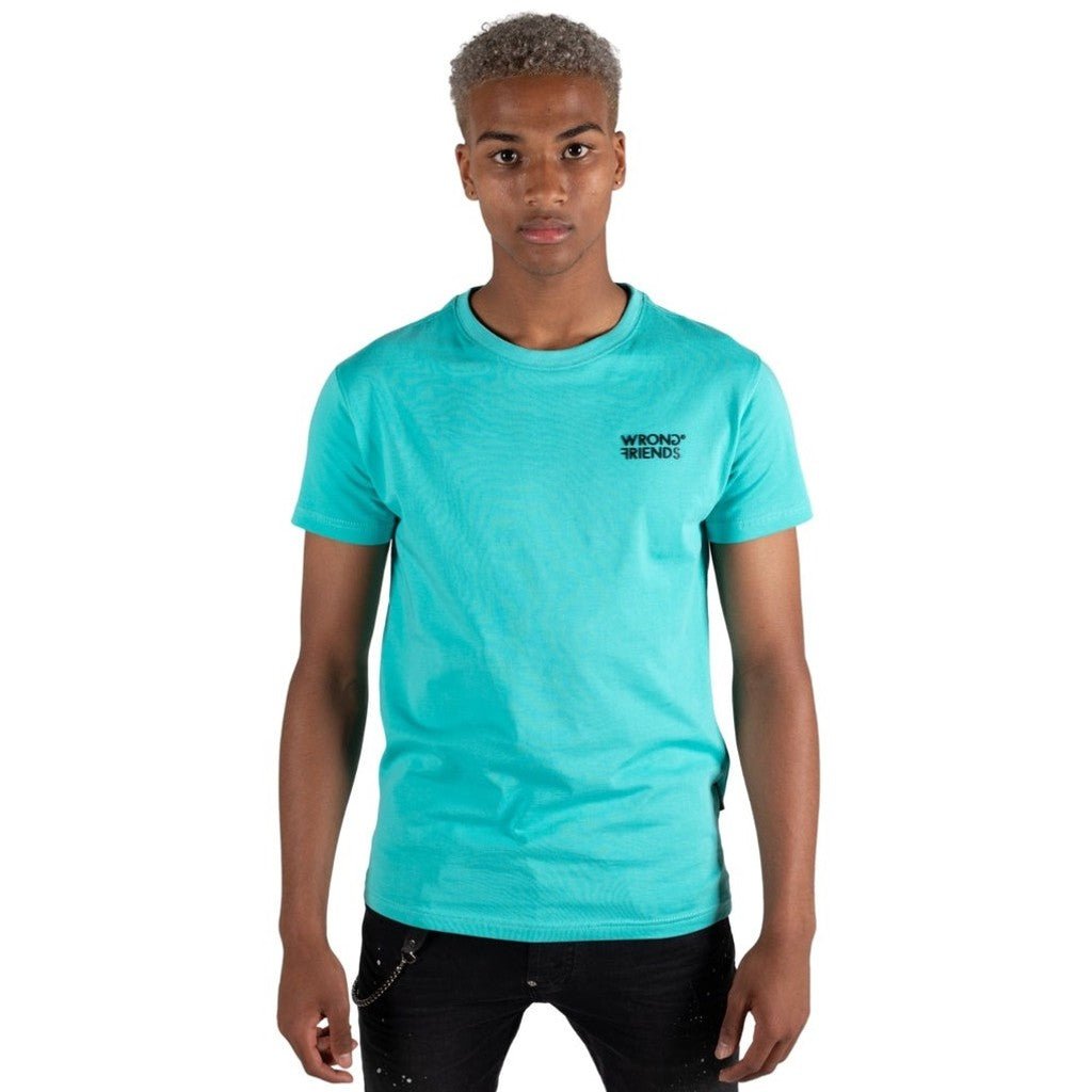 VERONA T - SHIRT - TURQUOISE - WRONG FRIENDS