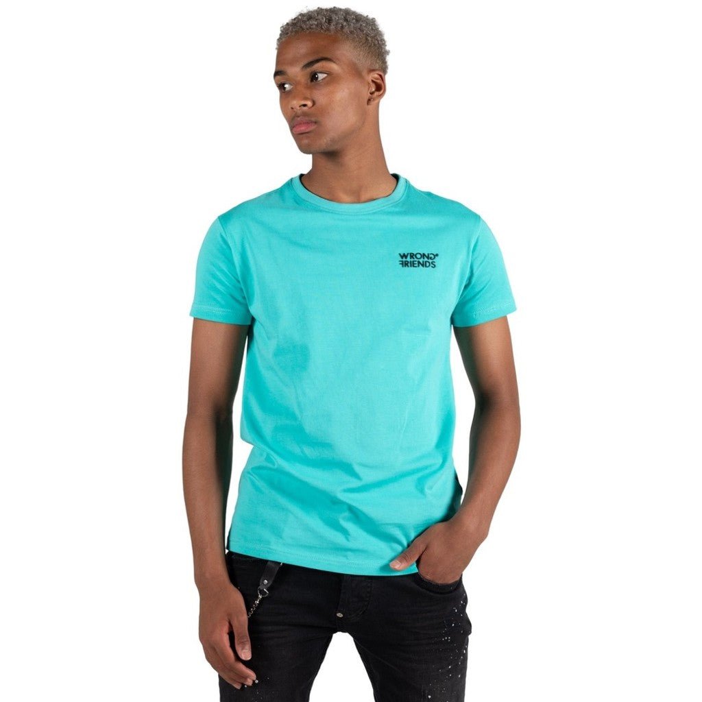 VERONA T - SHIRT - TURQUOISE - WRONG FRIENDS