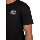 WRONG FRIENDS VICHY T-SHIRT T-SHIRTS BLACK