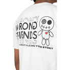 WRONG FRIENDS VICHY T-SHIRT T-SHIRTS COCONUT WHITE