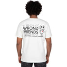 WRONG FRIENDS VICHY T-SHIRT T-SHIRTS COCONUT WHITE
