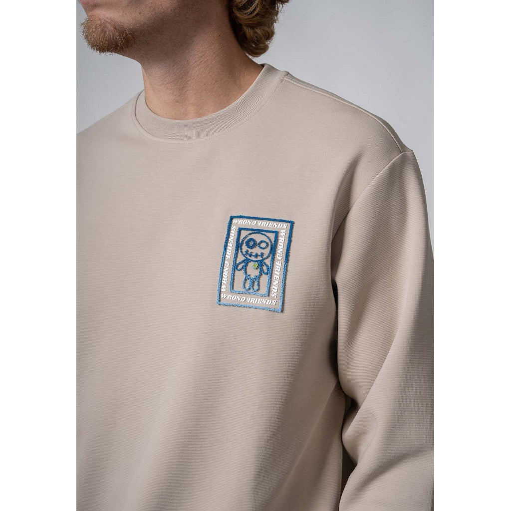 WRONG FRIENDS VIENNA SWEATER SWEATERS SAND