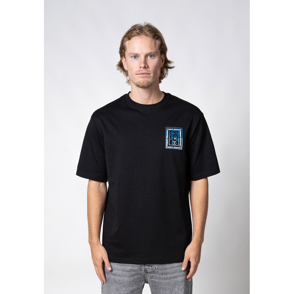 WRONG FRIENDS VIENNA T-SHIRT T-SHIRTS BLACK