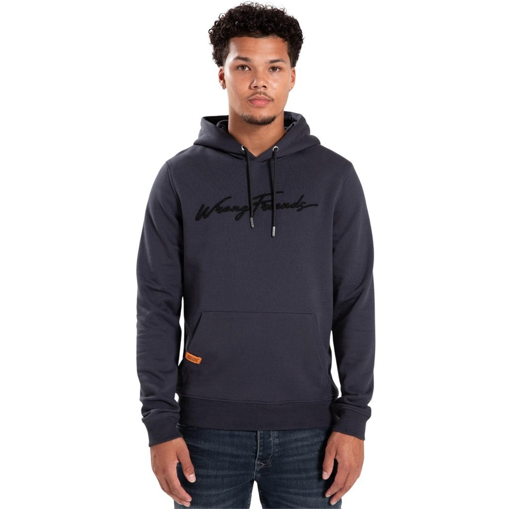 WRONG FRIENDS VIGO HOODIE HOODIES ANTHRACITE