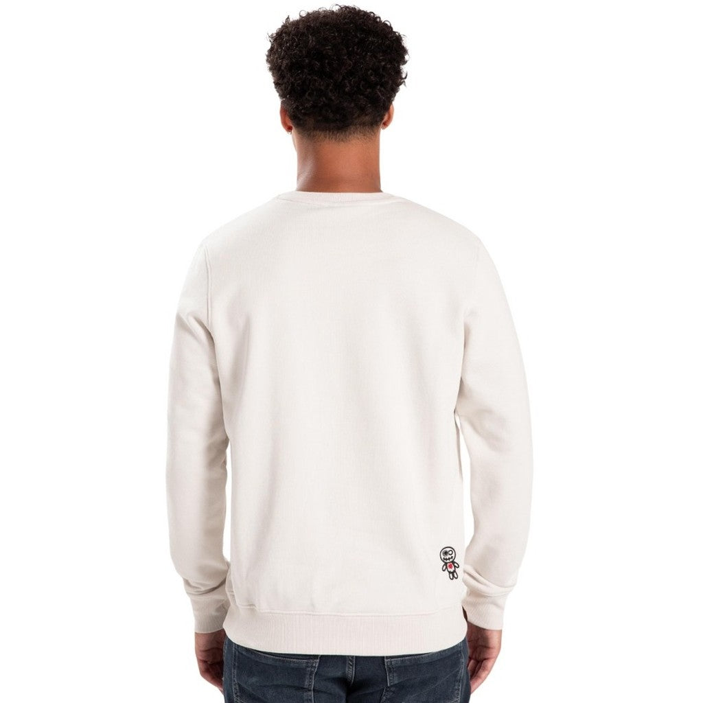 WRONG FRIENDS VIGO SWEATER SWEATERS LIGHT GREY