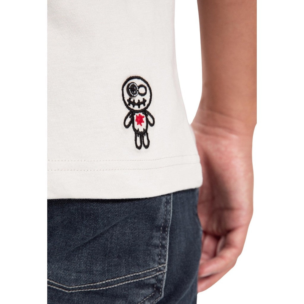 WRONG FRIENDS VIGO T-SHIRT  LIGHT GREY