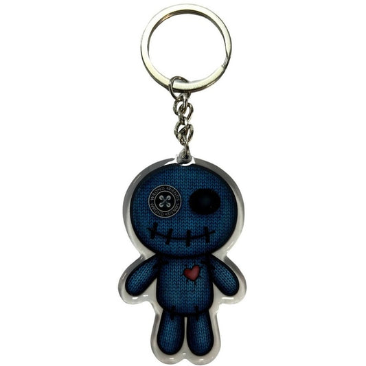 WRONG FRIENDS VOODOO KEYCHAIN ACCESSORIES BLUE