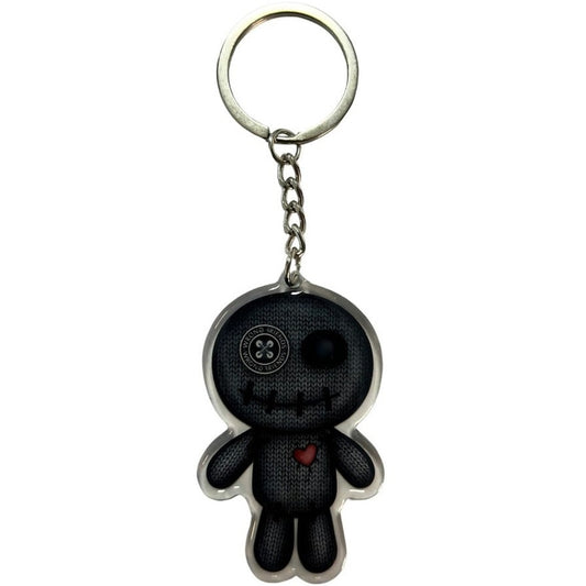 WRONG FRIENDS VOODOO KEYCHAIN ACCESSORIES GREY