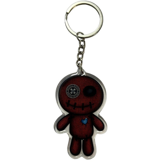 WRONG FRIENDS VOODOO KEYCHAIN ACCESSORIES RED