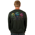 WRONG FRIENDS WALDEN SWEATER SWEATERS DARK GREEN