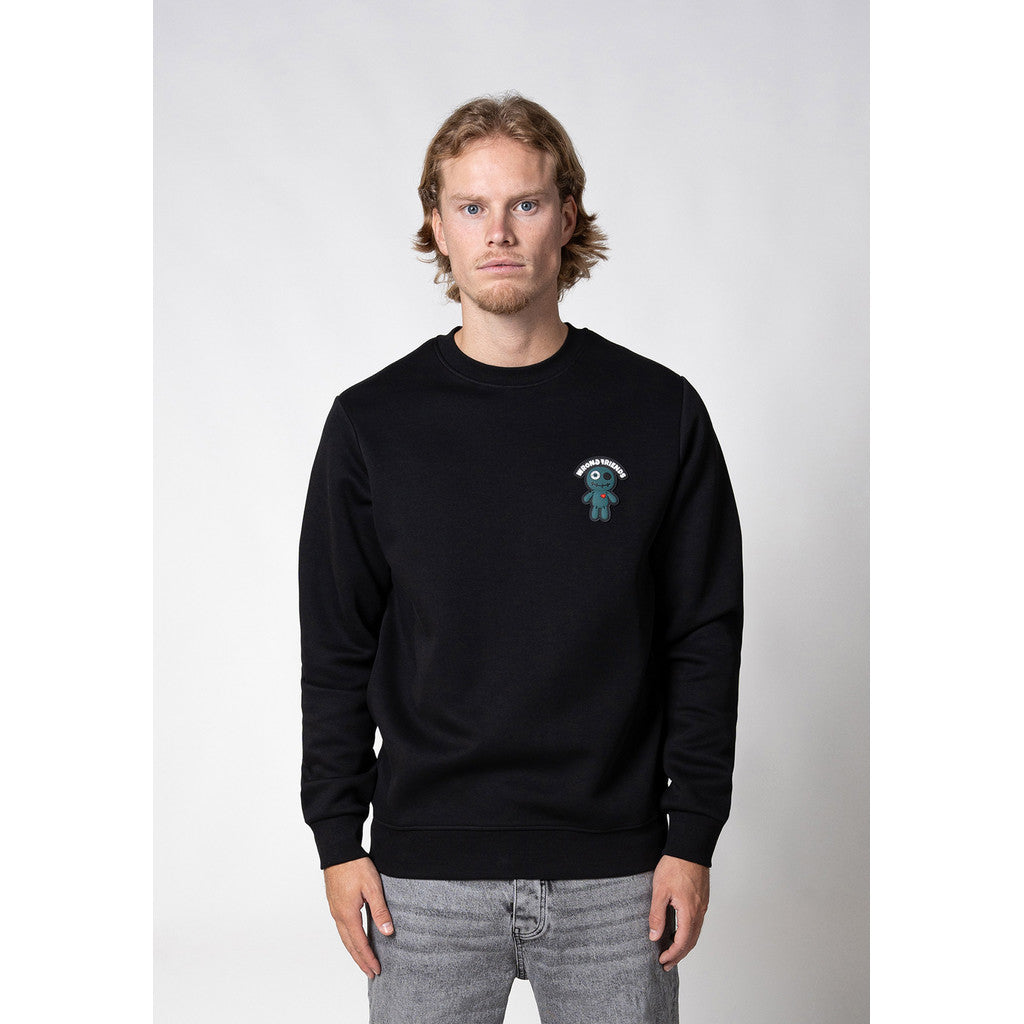 WRONG FRIENDS WARREN SWEATER SWEATERS BLACK