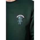 WRONG FRIENDS WARREN SWEATER SWEATERS DARK GREEN