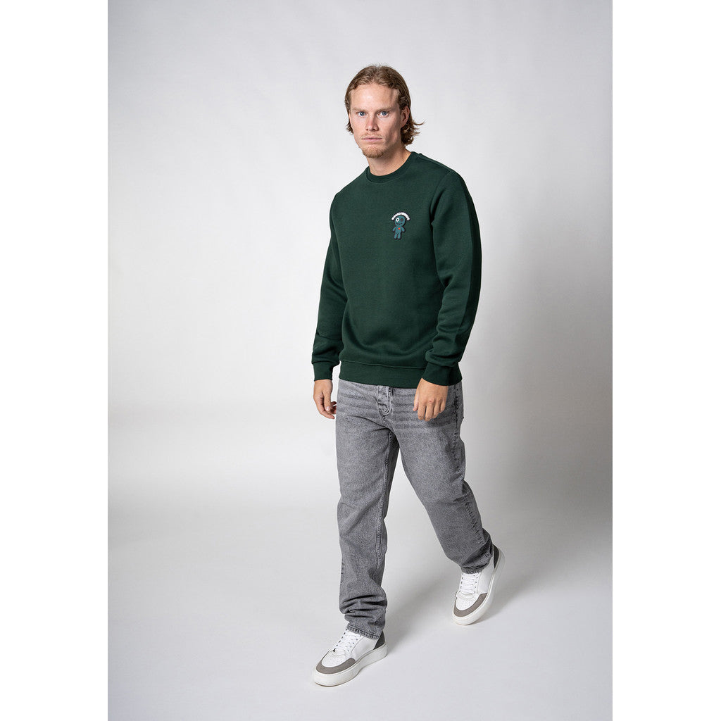 WRONG FRIENDS WARREN SWEATER SWEATERS DARK GREEN