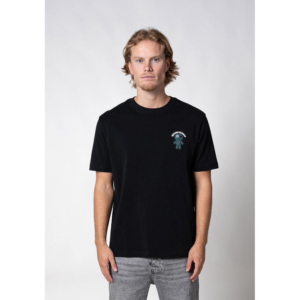 WRONG FRIENDS WARREN T-SHIRT T-SHIRTS BLACK