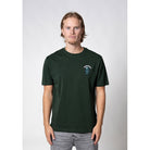 WRONG FRIENDS WARREN T-SHIRT T-SHIRTS DARK GREEN