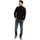 WELS FULL ZIPPED SWEATER - BLACK - WRONG FRIENDS