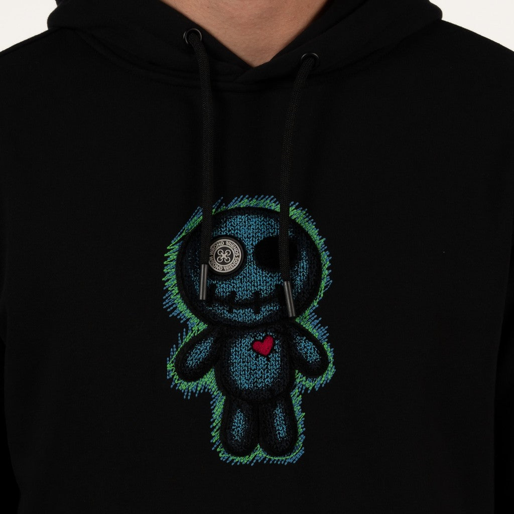 WRONG FRIENDS WILLIAMS HOODIE HOODIES BLACK