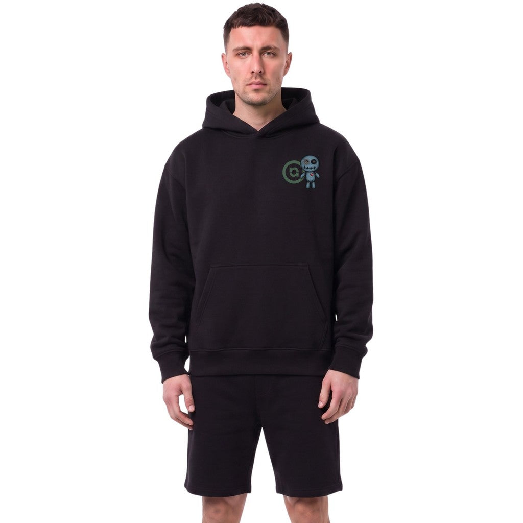 WRONG FRIENDS WRONG FRIENDS x UNO MALTA HOODIE 001 HOODIES BLACK