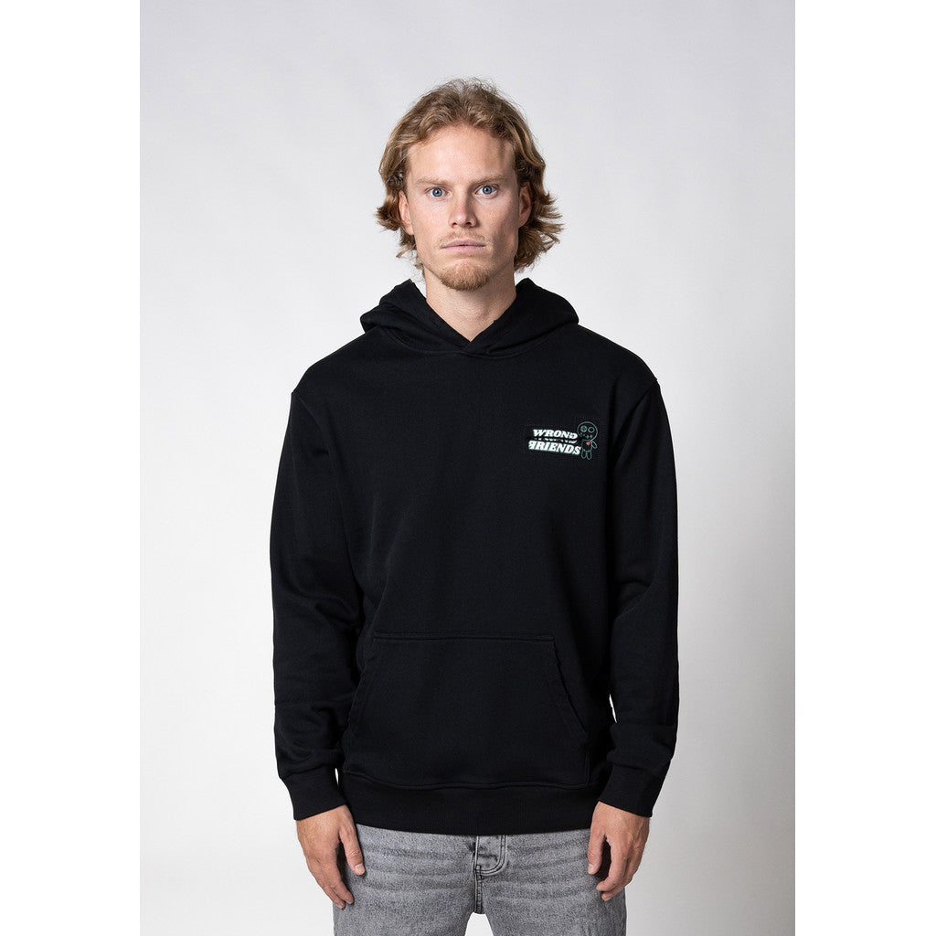 WRONG FRIENDS ZAMAYA HOODIE HOODIES BLACK