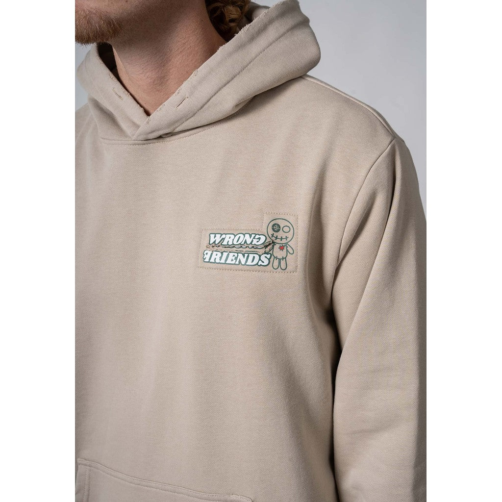 WRONG FRIENDS ZAMAYA HOODIE HOODIES SAND