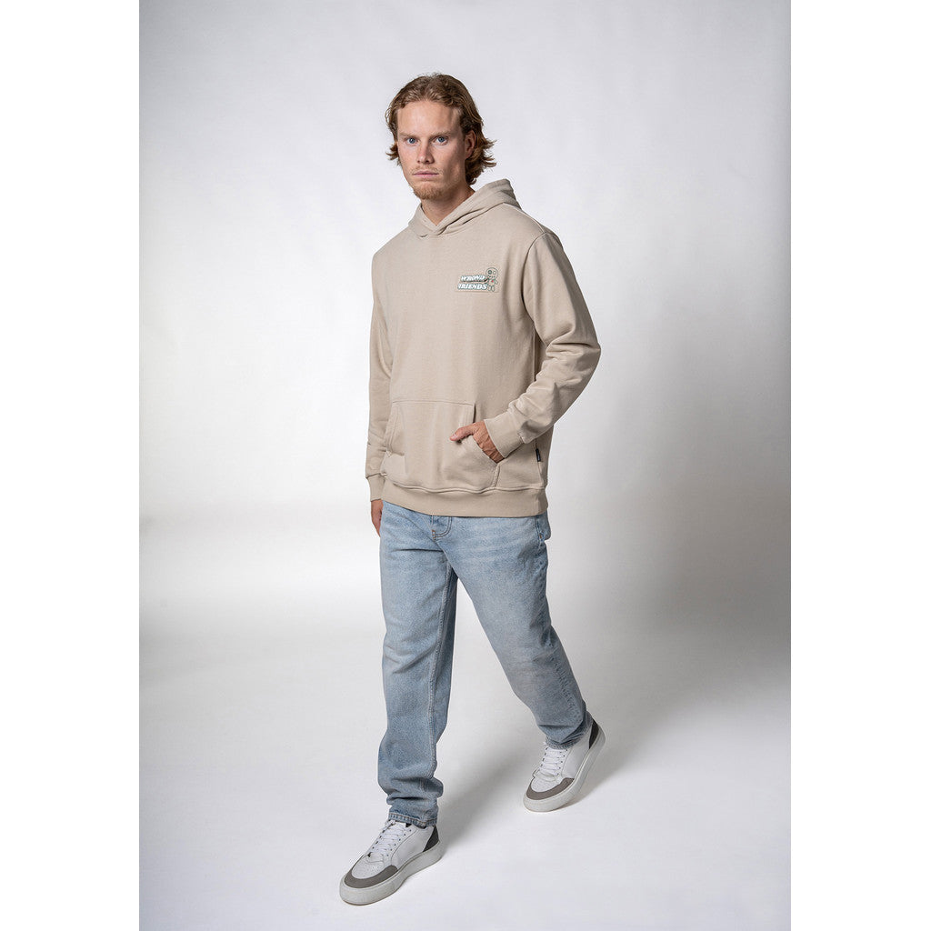 WRONG FRIENDS ZAMAYA HOODIE HOODIES SAND