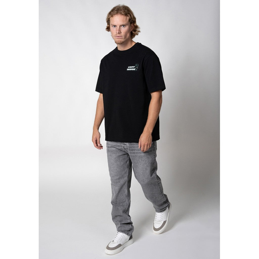 WRONG FRIENDS ZAMAYA T-SHIRT T-SHIRTS BLACK