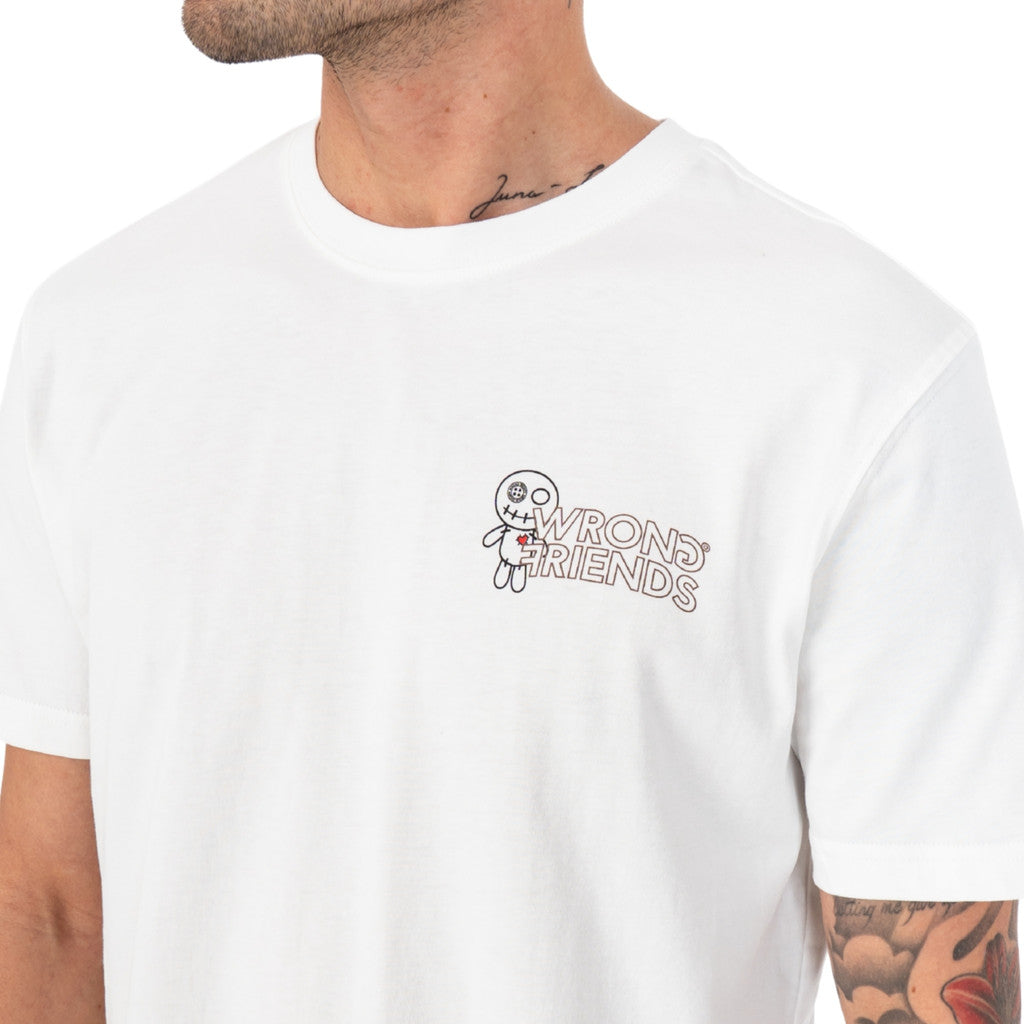 WRONG FRIENDS ZAMORA T-SHIRT T-SHIRTS COCONUT WHITE