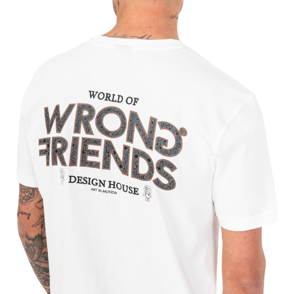 WRONG FRIENDS ZAMORA T-SHIRT T-SHIRTS COCONUT WHITE