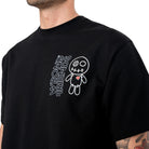 WRONG FRIENDS ZICAT T-SHIRT T-SHIRTS BLACK
